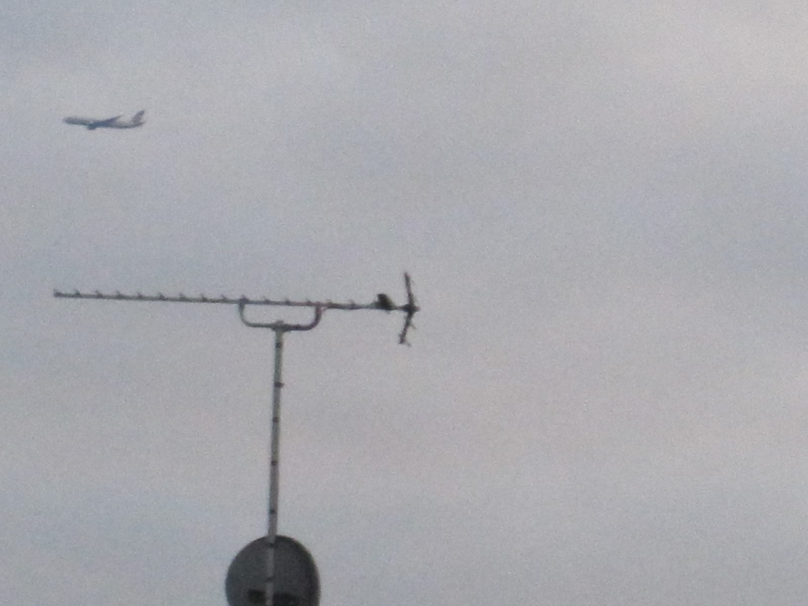 061b pasa un avión cada cinco minutos