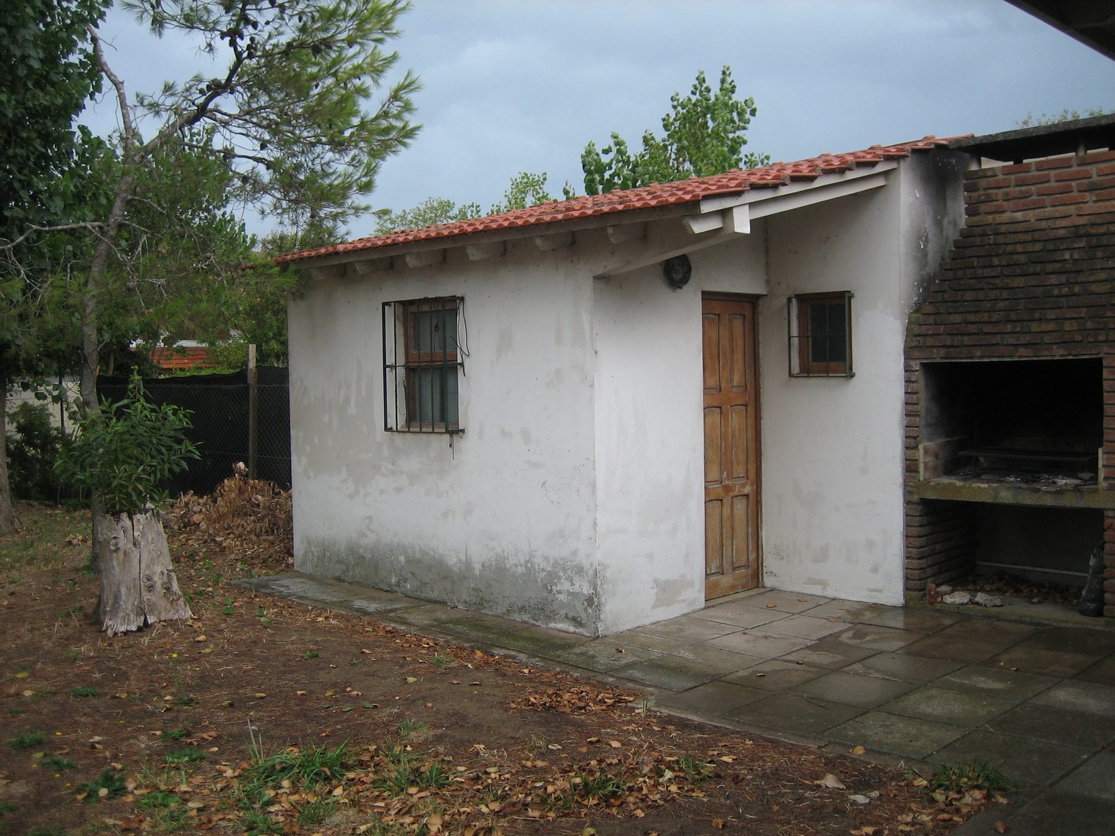La parrilla y el cuartito de atrás