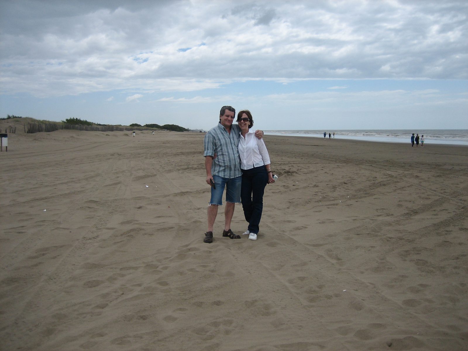 Solos en la playa