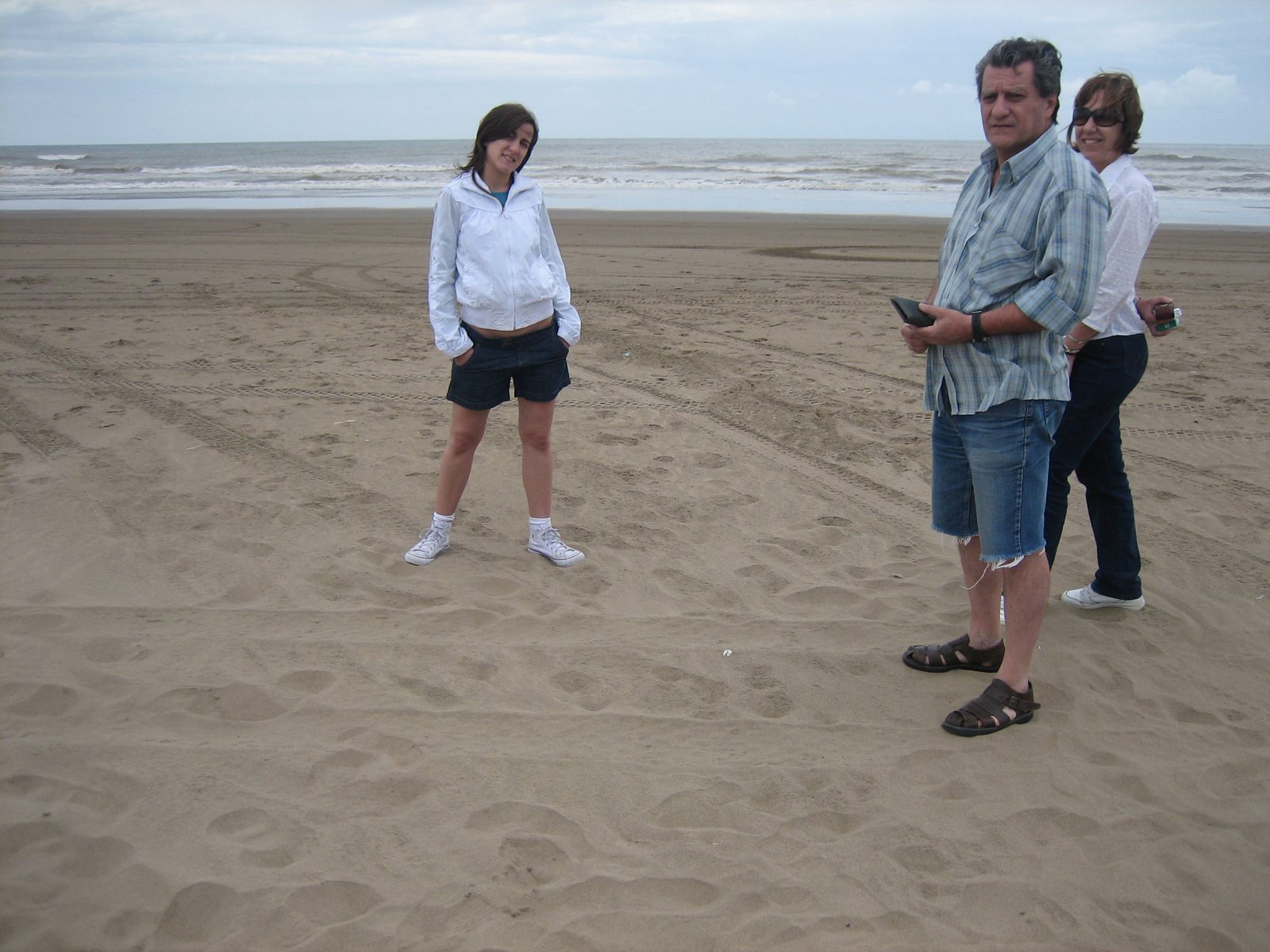 Una playa amplia