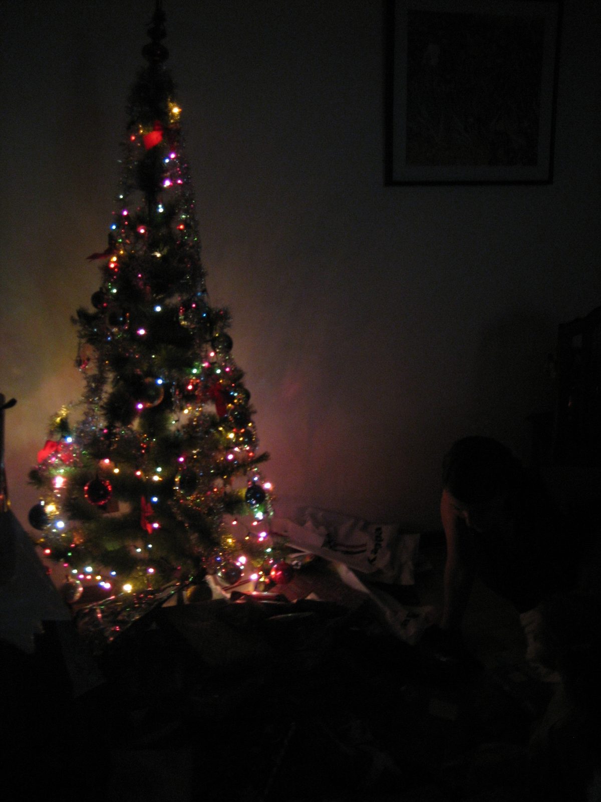 El árbol iluminado