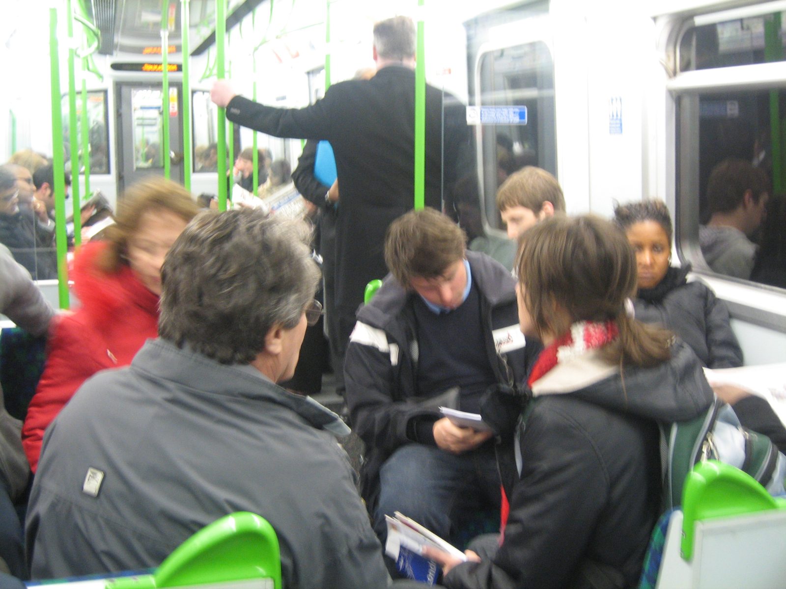 Viajando en subte
