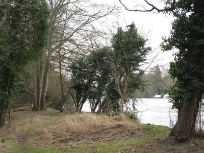 25 casi a la orilla del río