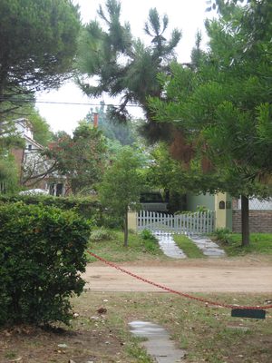 La entrada del garage