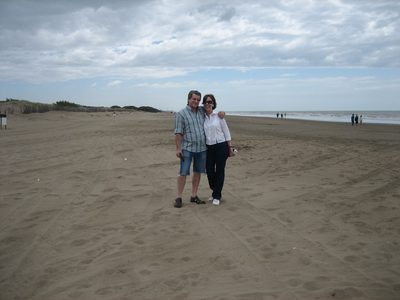 Solos en la playa