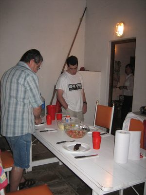 A servir la ensalada