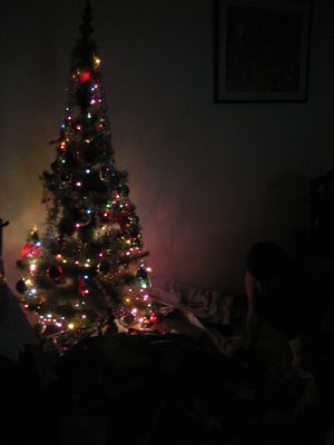 El árbol iluminado