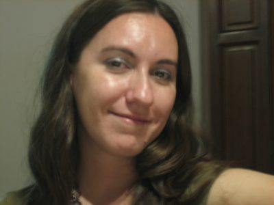 Paula con cara de aguante