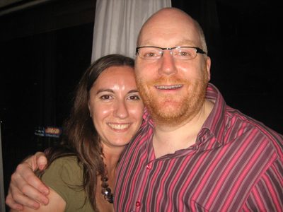 La pareja feliz