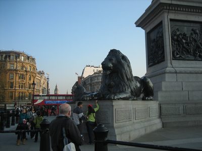 El leon más famoso de Londres